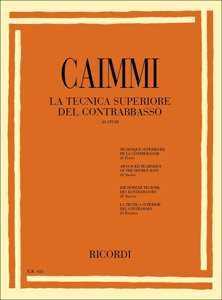 Tecnica Superiore Del Contrabbasso